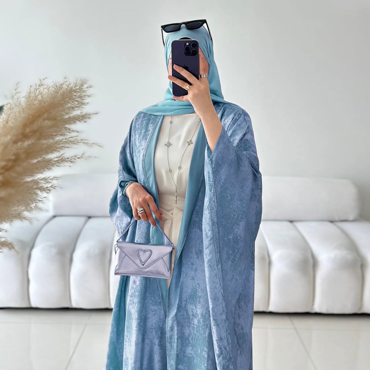 Eid Sliky Abaya Muslim Party Dress Women Ramadan Abaya Bat Sleeve Belt Morocco Kaftan Vestidos Largos Dubai Robe Jalabiya 2026