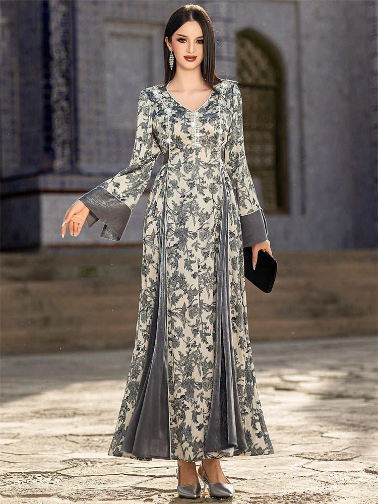 Ramadan Eid Abaya Damen Dubai Muslim African Dresses For Women Robe Djellaba Caftan Marocain Femme Musulmane Kaftan Vestidos