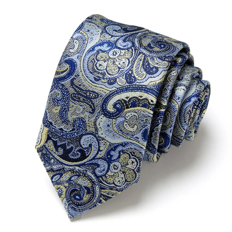 Ties For Men British Stripe Green Blue Floral Paisley Neckties Fit Daily Office Wedding Party Tuxedo Slim Ties Wholesale