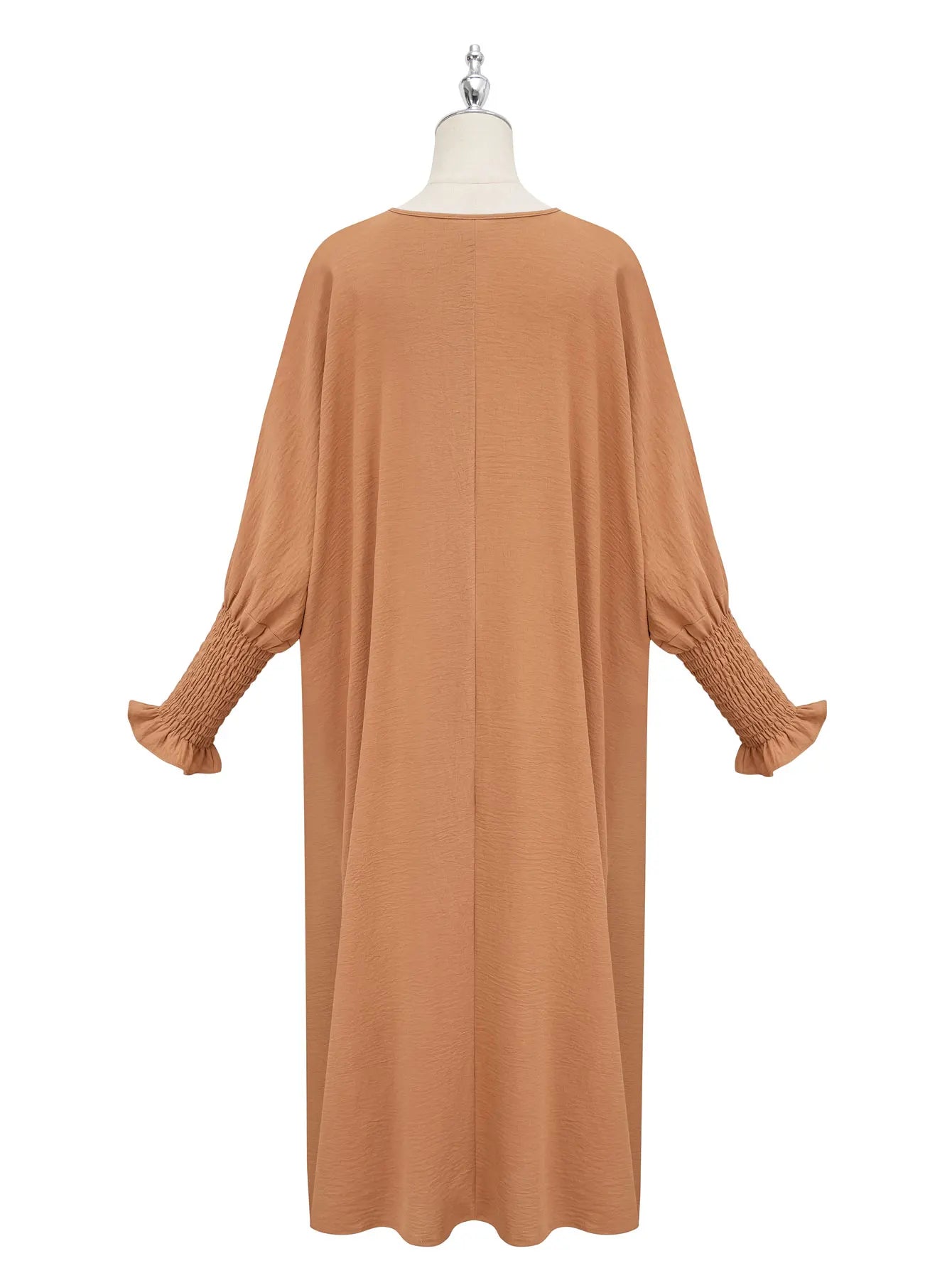 Minimalist Black Front-Zip Plain Abaya Maxi Dress Women Muslim Egyptian Kaftan Ramadan Jalabiya Islam Saudi Arabic Outfits 2025
