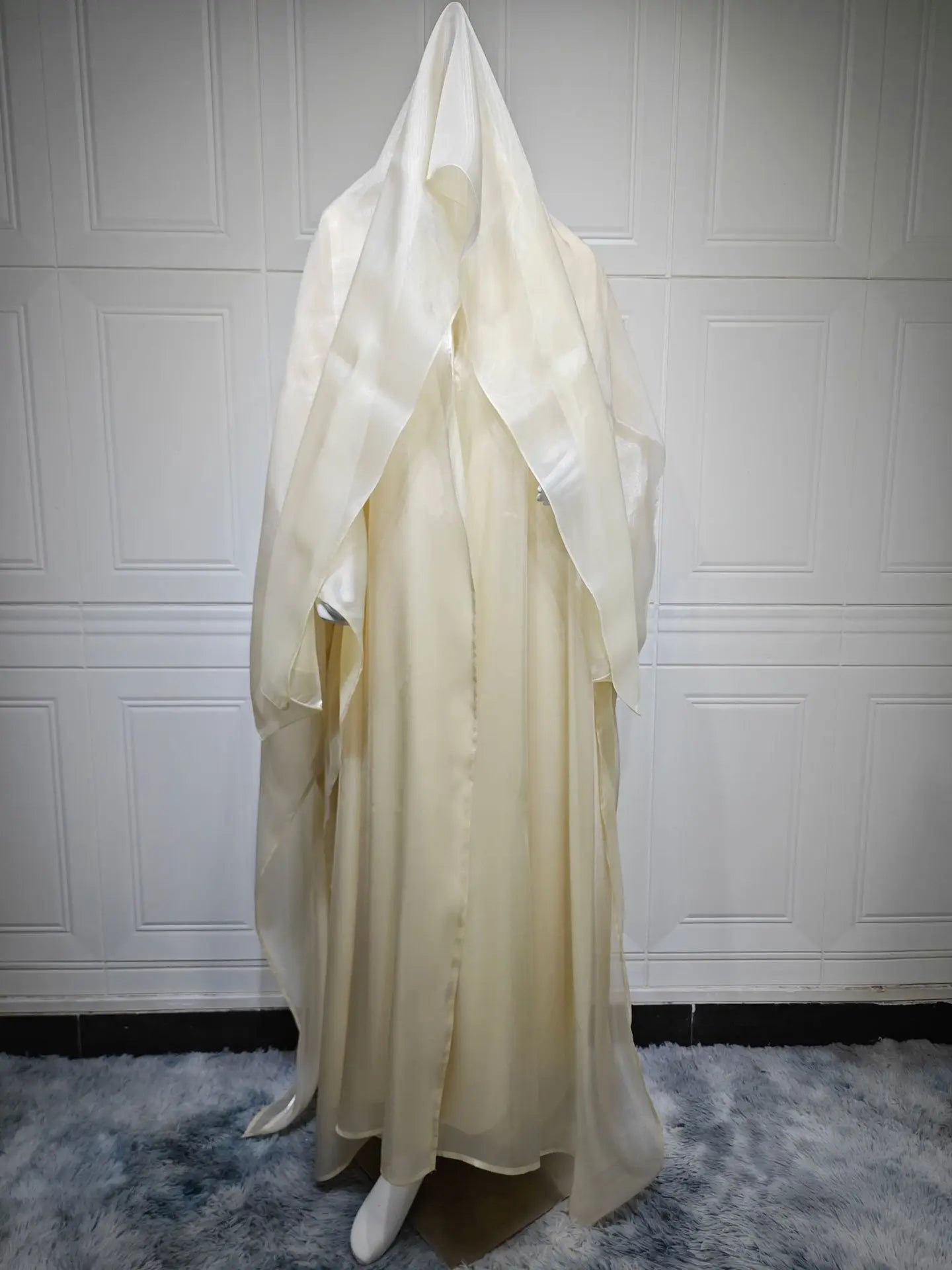 Eid  Women Abaya Muslim Cardigan Dresses Scarf Silky Abayas Ramadan Morocco Dubai Jalabiya Kaftan Vestidos Arab Long Robe 2025