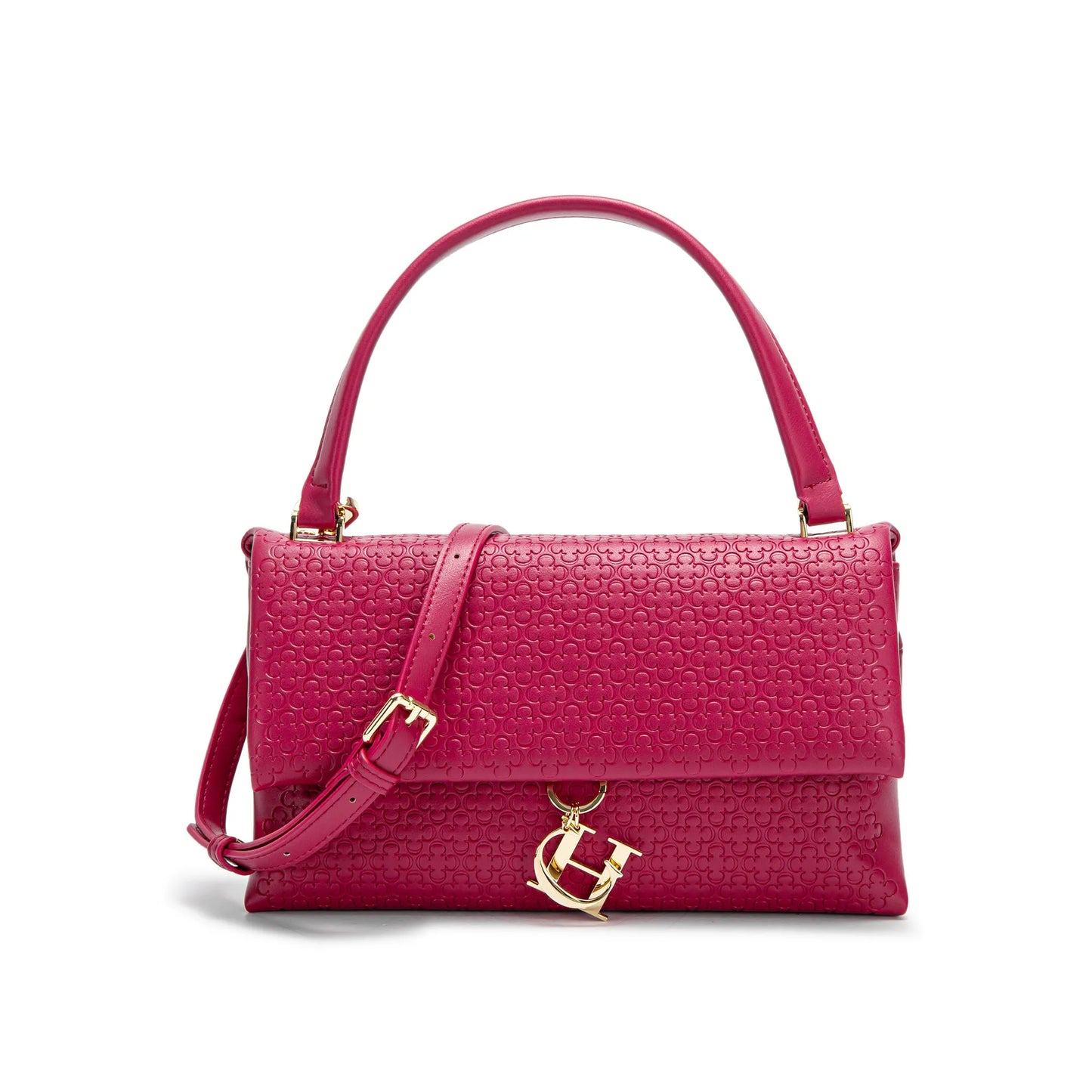 Unique Fashion Printed Women's Handbag Metal Accessories Solid Color Elegant Simplicity Women's Shoulder Bag