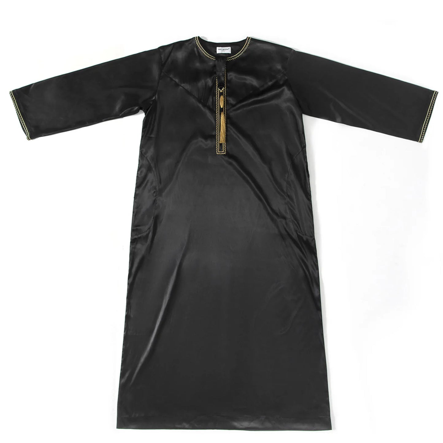 Men'S Muslim Robe Men Pullover Dress Abaya Daffah Jubba Thobe Pakistan Saudi Arab Kaftan Islam Clothing Prayer Robe Afghan