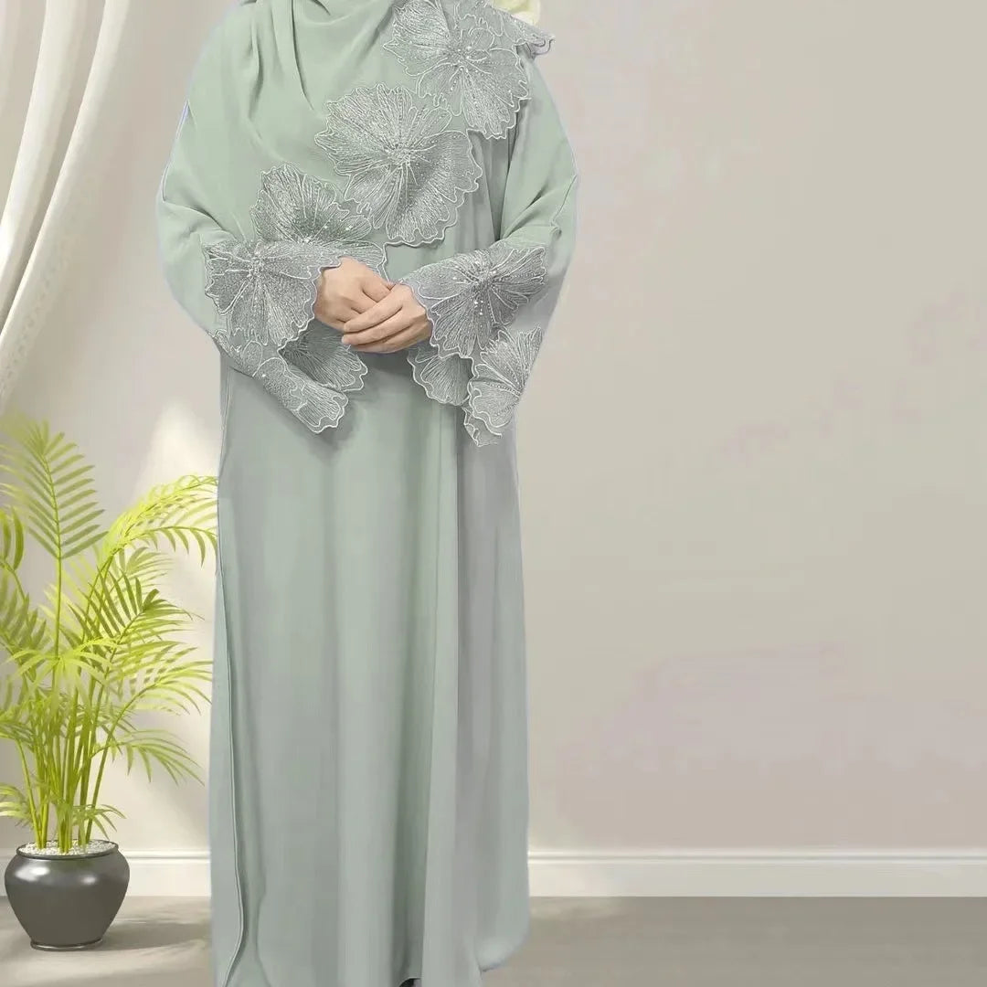 Muslim Hijab Dress Turkish Saudi Arabia African Dresses for Women Islam Clothing Caftan Robe Malay-Indonesia Kaftan Dubai Abaya