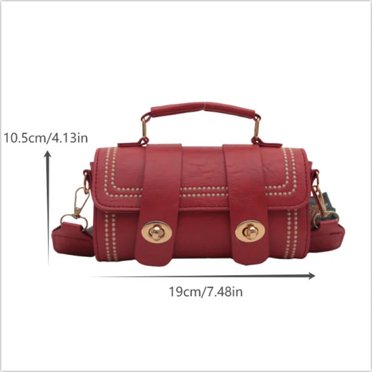 Retro Handbag Tubular Bag Simple Women's Commuter Shoulder Bag Ladies Fashion Trendy Crossbody Bag Elegant Minimal Tote Bag Gift