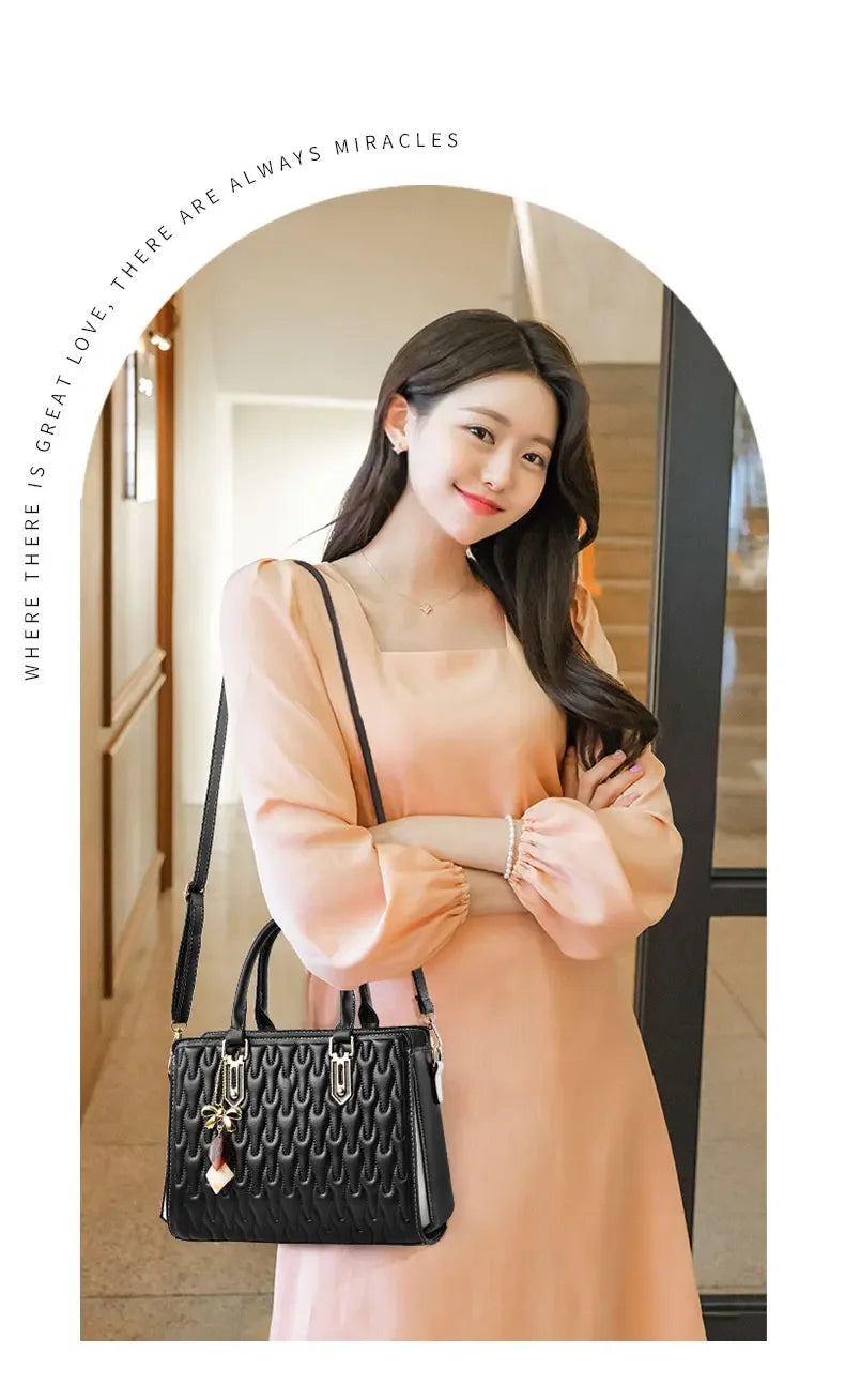 Women's Tote Bag Luxury Designer Fashion Shoulder Bags Large Capacity Graceful Hand Bags for Women Casual Female Handbags