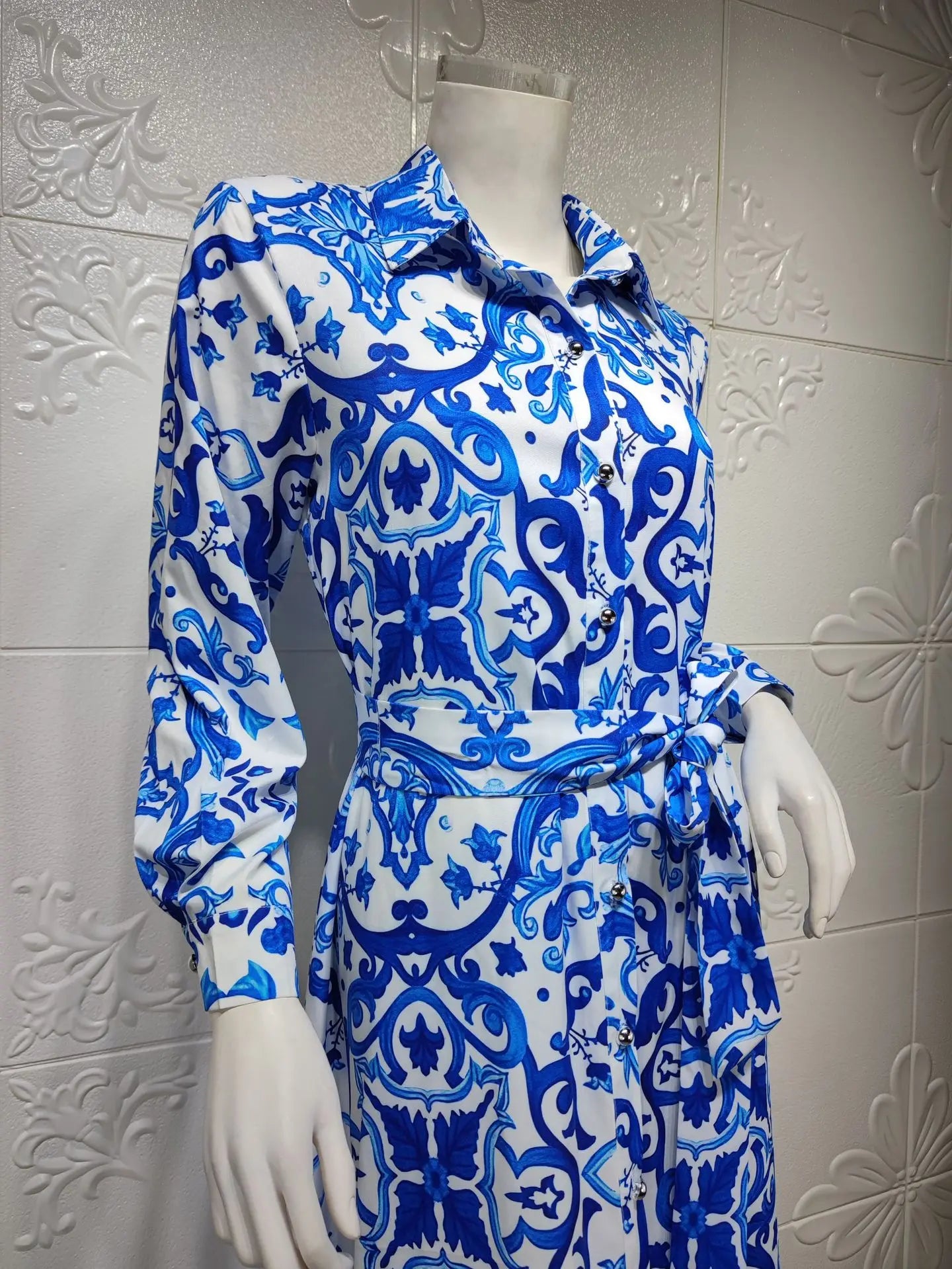 Saudi Long Dresses For Women Floral Abaya Muslim Arabic Wear Long Shirt  Summer Elegance Robe Girl's Clothing