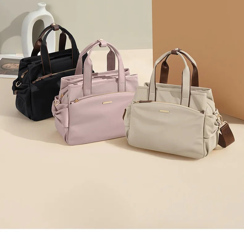 Golf Handbag for Women, Large Capacity, Crossbody Bag, Fashionable Canvas Bag, Middle-aged Mother Bag, The multifunctional bag