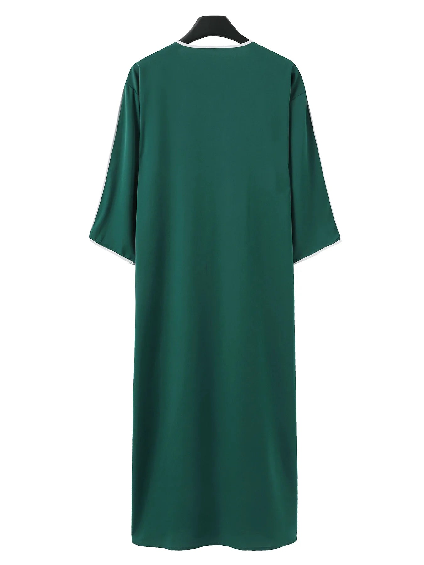2026 Men's Traditional Muslim Clothing Eid Middle East Jubba Thobe Men Thobe Arab Muslim Robes with Short Sleeves Husband Gift