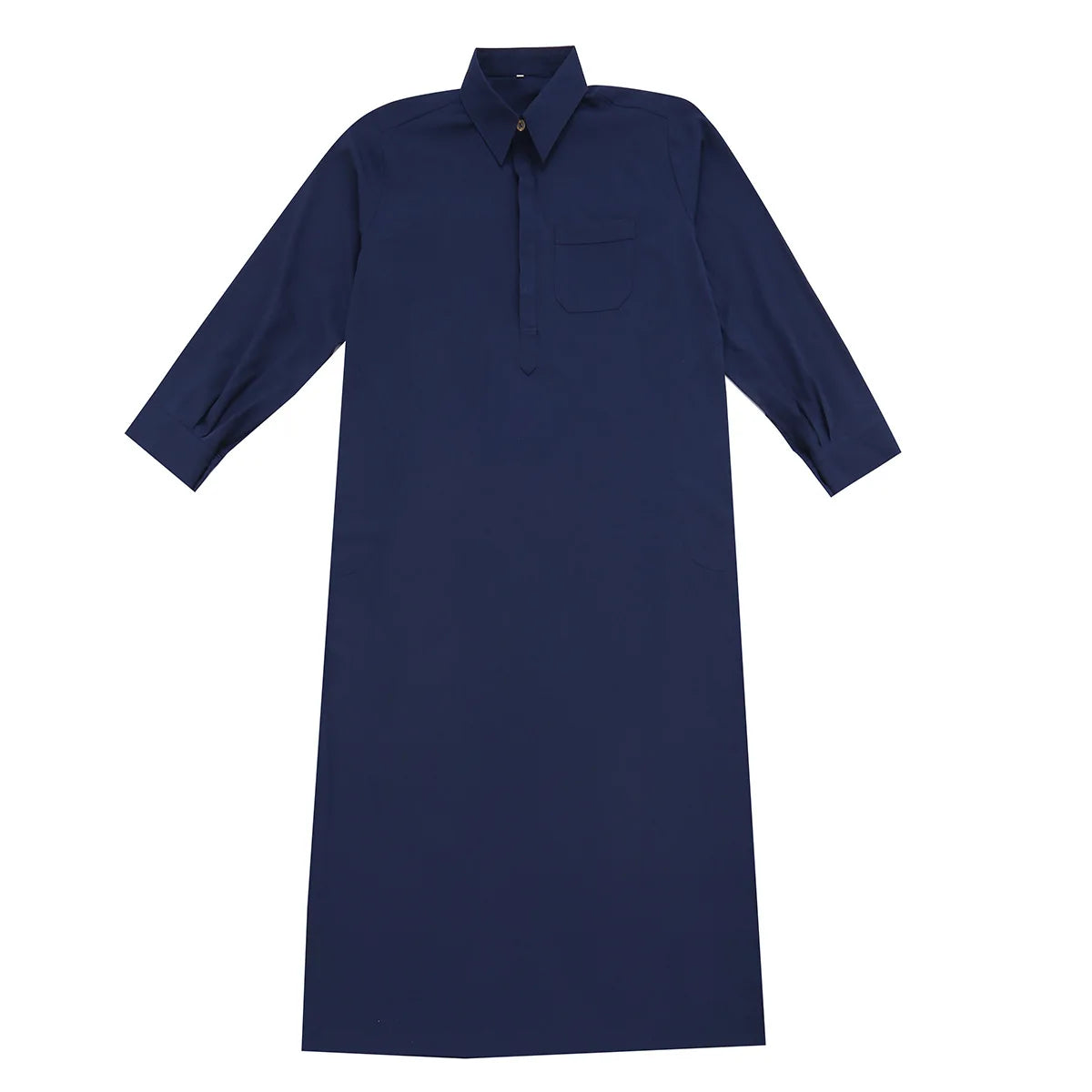 Mens Robe Long Sleeve Saudi Abaya Arabic Thobe Jubba Thoub Dubai Daffah Kaftan Middle East Islam Thawb Jubba Muslim Dress Caftan