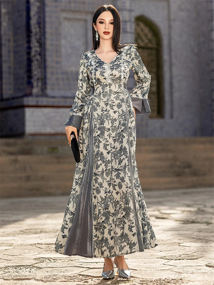 Ramadan Eid Abaya Damen Dubai Muslim African Dresses For Women Robe Djellaba Caftan Marocain Femme Musulmane Kaftan Vestidos