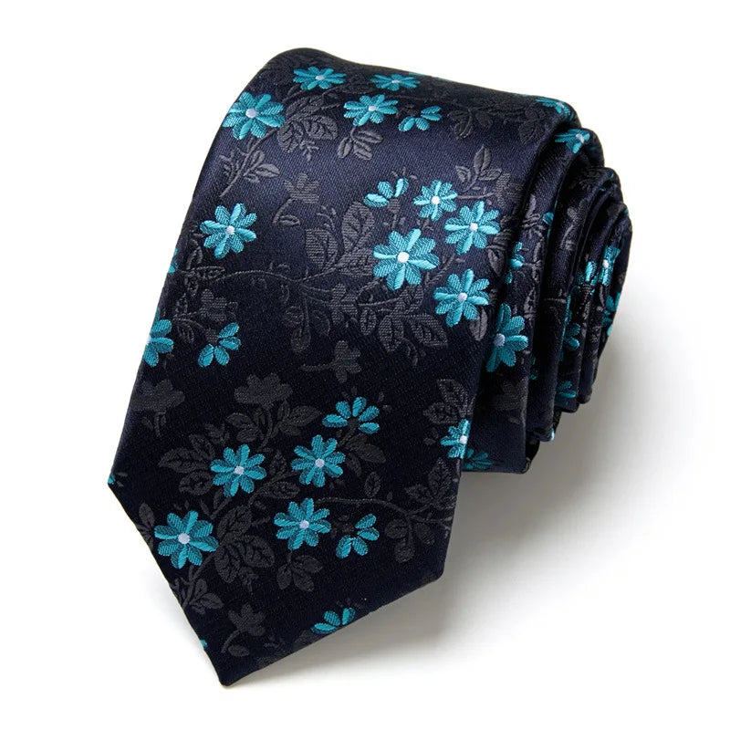Ties For Men British Stripe Green Blue Floral Paisley Neckties Fit Daily Office Wedding Party Tuxedo Slim Ties Wholesale