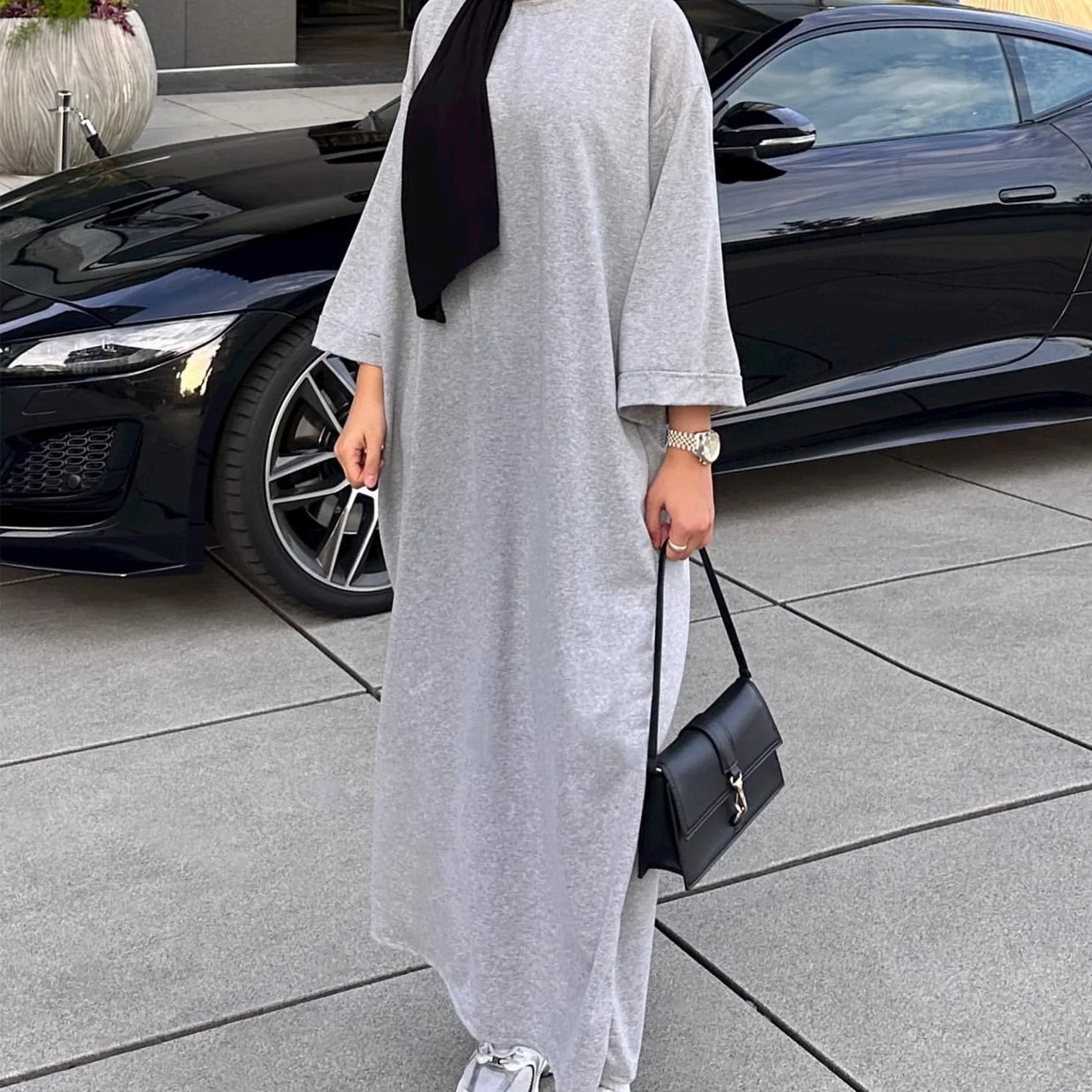 Ramadan Eid Party Dress for Women Muslim Modest Long Dresses Morocco Abayas Vestidos Largos Dubai Arab Robe Islamic Clothing