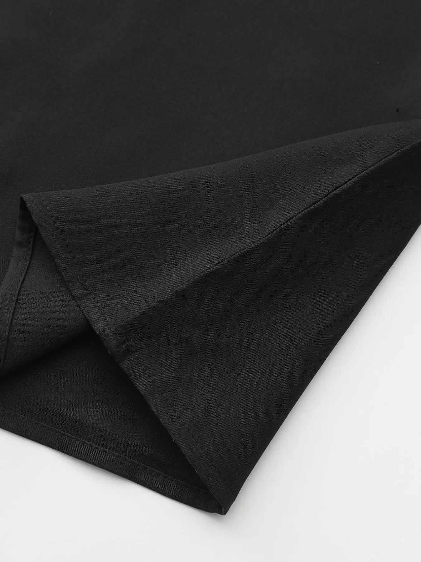 Muslim Men's Black Hooded Zippered Embroidered Robe for Festival Prayer And Worship Clothing