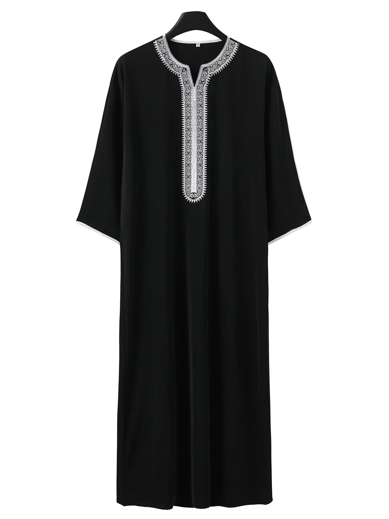 2026 Men's Traditional Muslim Clothing Eid Middle East Jubba Thobe Men Thobe Arab Muslim Robes with Short Sleeves Husband Gift