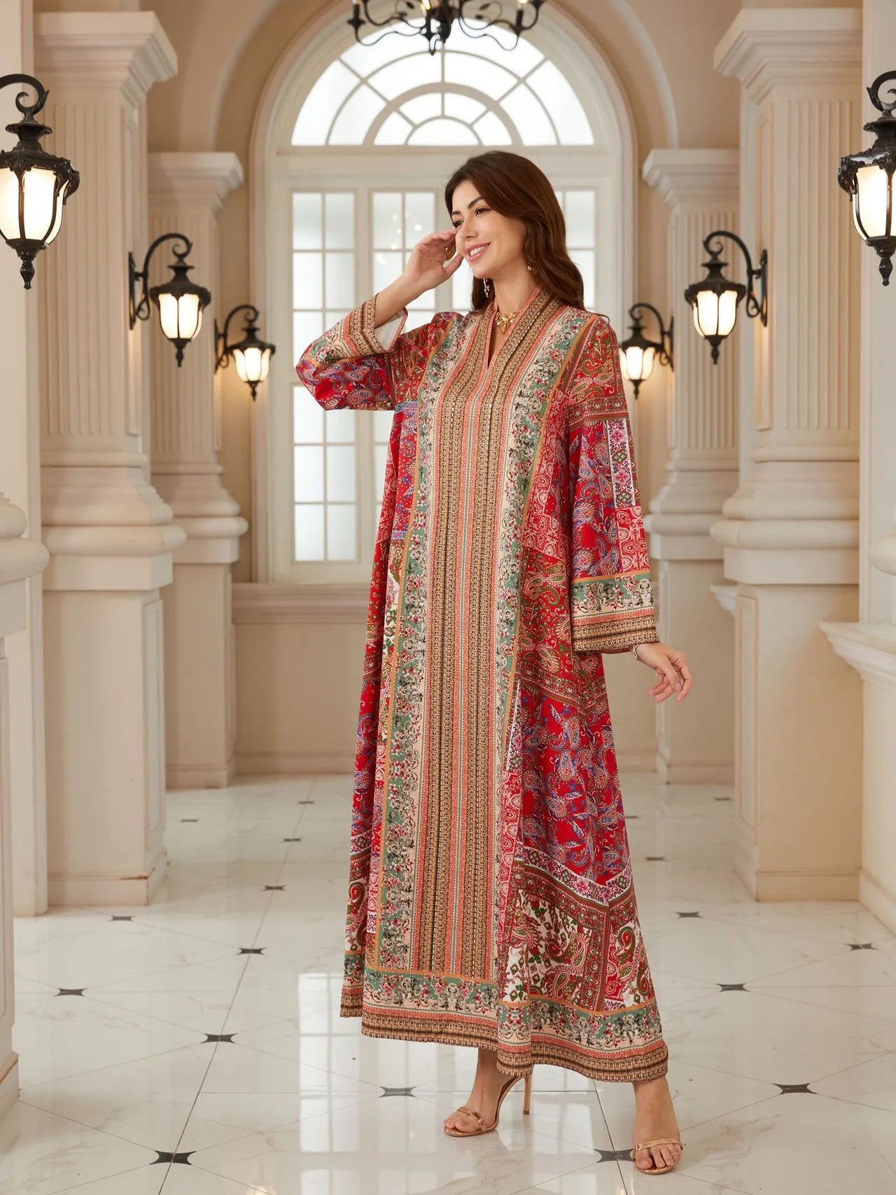 Luxurious Abaya Embroidered Floral Pullover Abaya Conservative Long Sleeve Abaya Designer Dubai Embroidered Galabiyat