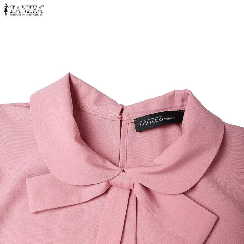 Elegant Muslim Dress Abaya ZANZEA Women 2025 Autumn Dresses Long Lantern Sleeve Pleated Sundress Belted Robe Femme Party Vestido