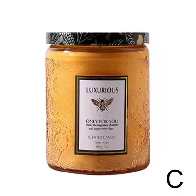 one Fragrant Candle Cans Room Decoration Soy Wax Smokeless Aroma Low Temperature Romantic Oil Fragrance Velas Birthday Candles