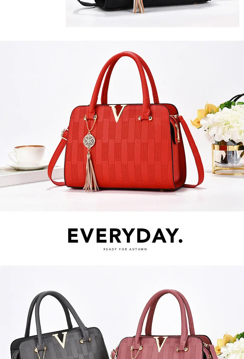 Women bag Handbag for women 2026 sac a main Casual foreign style Canvas large capacity ladies trend fashion elegant bag