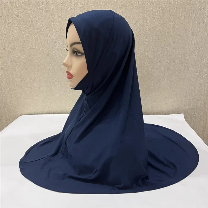 BOHOWAII Muslim Islamic Modal Hijab Scarf Instant Hijabs Headscarfs for Women Long Scarves Head Wrap Shawl Bonnet Hijabe Femme