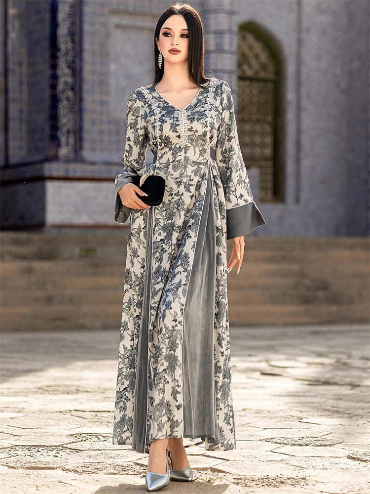Ramadan Eid Abaya Damen Dubai Muslim African Dresses For Women Robe Djellaba Caftan Marocain Femme Musulmane Kaftan Vestidos