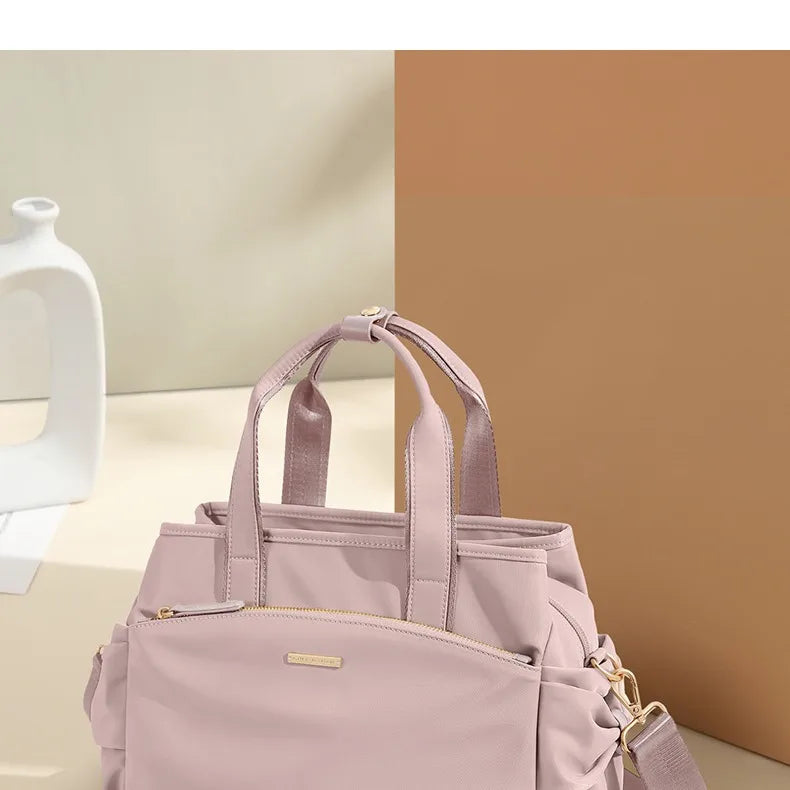 Golf Handbag for Women, Large Capacity, Crossbody Bag, Fashionable Canvas Bag, Middle-aged Mother Bag, The multifunctional bag