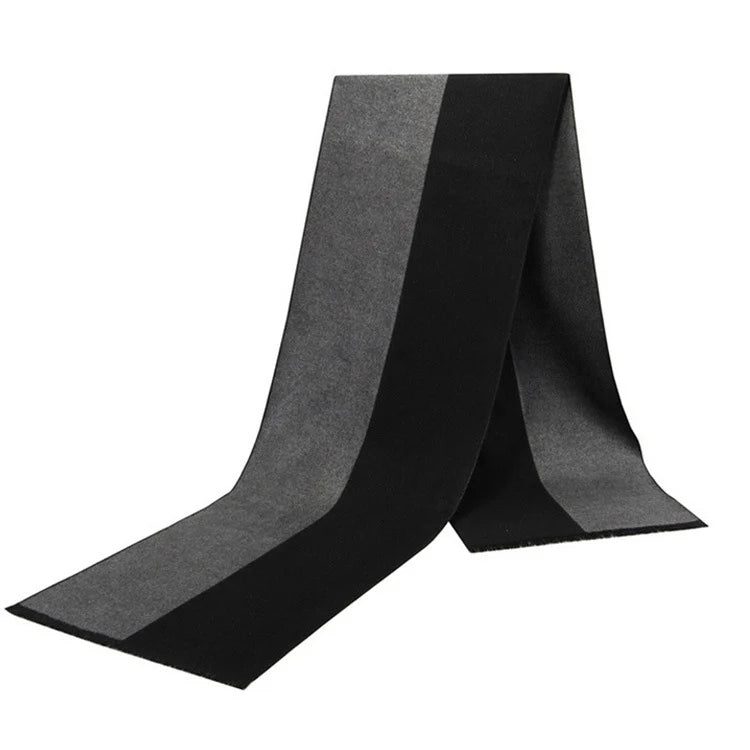 Men Scarf For Man Winter Copy Cashmere Shawl Luxury Brand Scarf Soft Keep Warm Outdoor Grey Knit Neckerchief Men Shawl Wrap Gift
