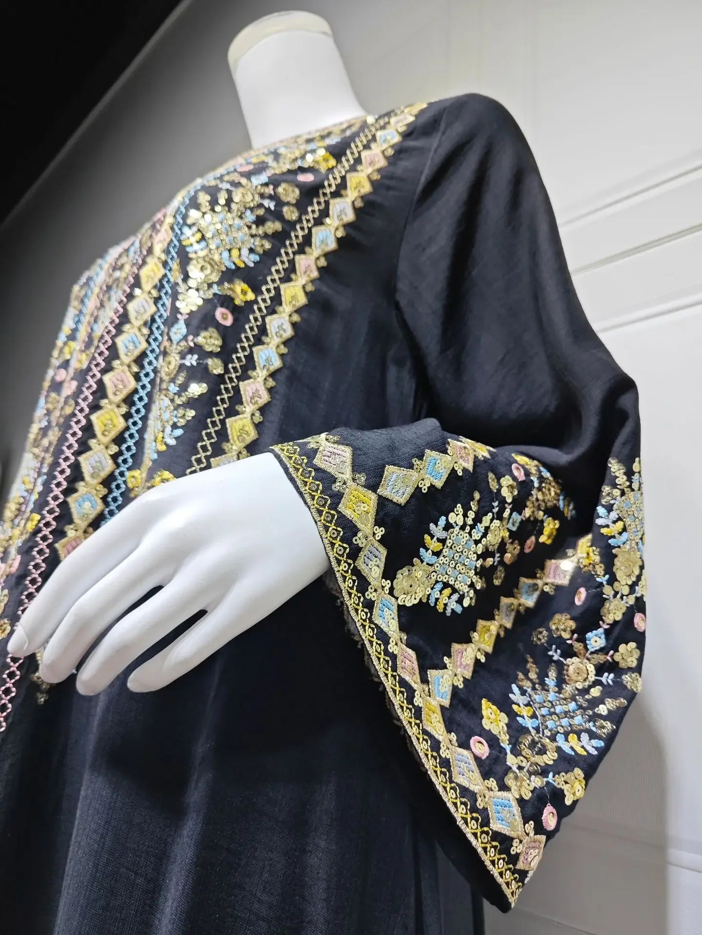 Women Jalabiya Dubai Dress Abaya Eid Ramadan Party Gorgeous Long Dresses Muslim Embroidery Vestidos Largos Robe Saudi Arab 2026