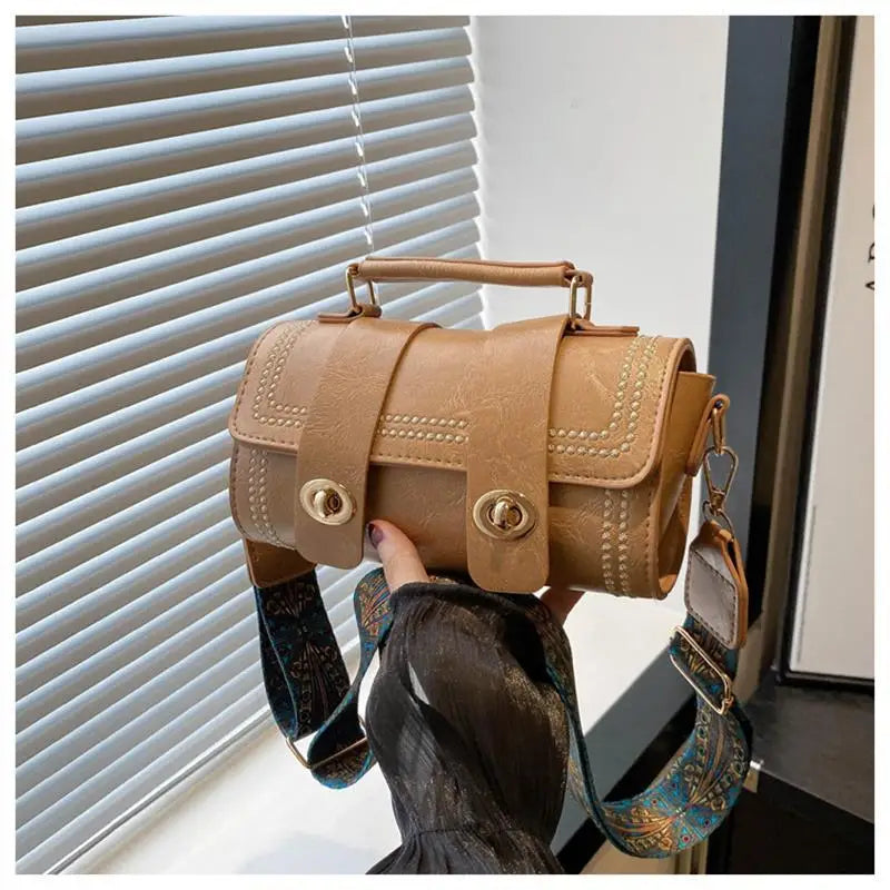 Retro Handbag Tubular Bag Simple Women's Commuter Shoulder Bag Ladies Fashion Trendy Crossbody Bag Elegant Minimal Tote Bag Gift