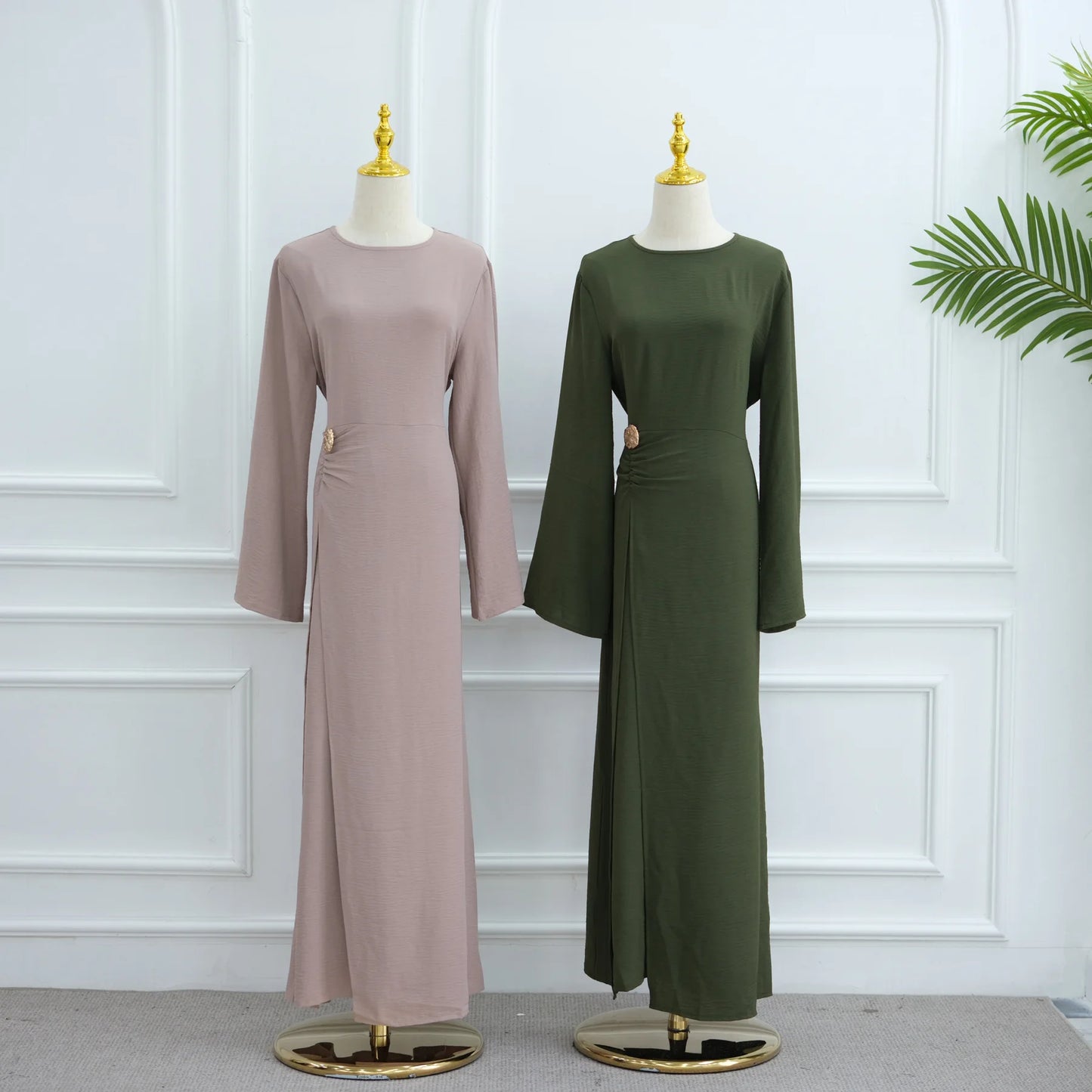 Muslim Long Robe Eid Abaya for Women Wrap Dresses Ramadan Morocco Dubai Luxury Kaftan Islam Saudi Vestidos Arab Jalabiya Abayas