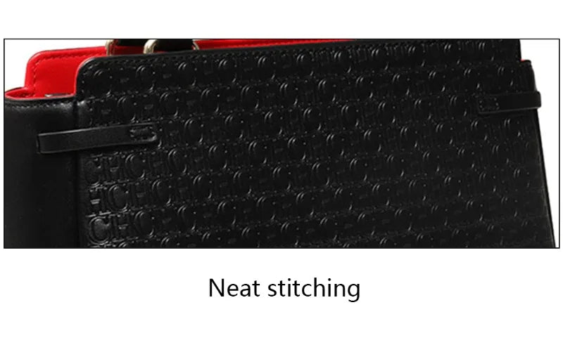 Carolina Herrera Business Simple Women's Handbag Fashion Design Classic Design Vintage Shoulder Bag Lightweight