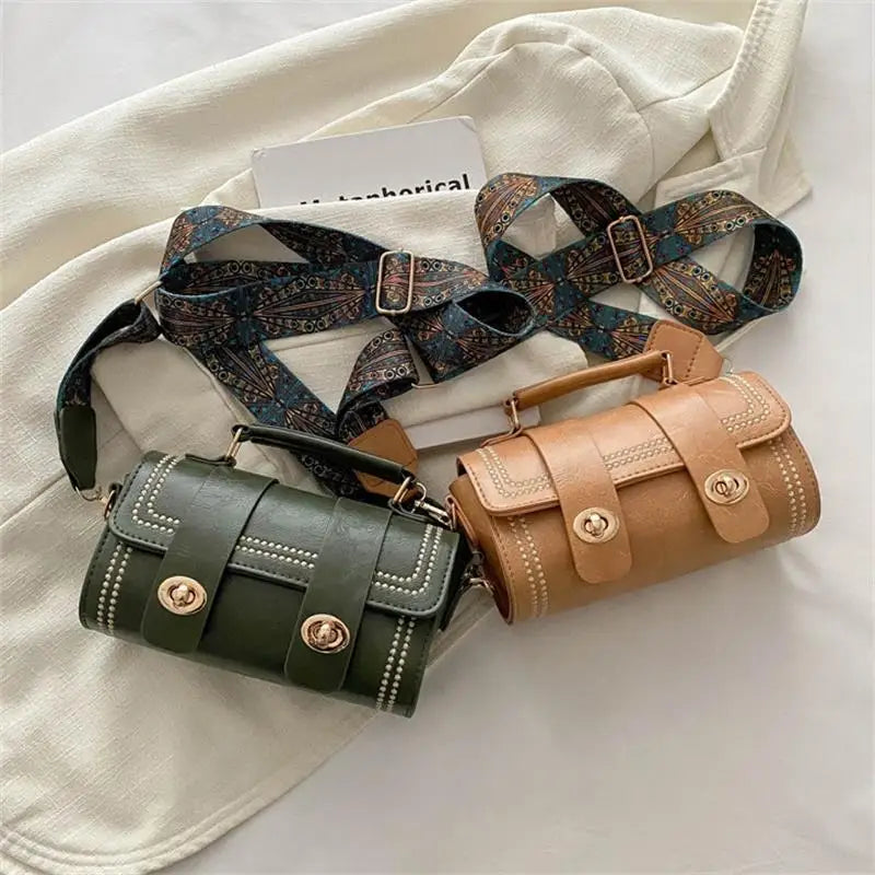 Retro Handbag Tubular Bag Simple Women's Commuter Shoulder Bag Ladies Fashion Trendy Crossbody Bag Elegant Minimal Tote Bag Gift