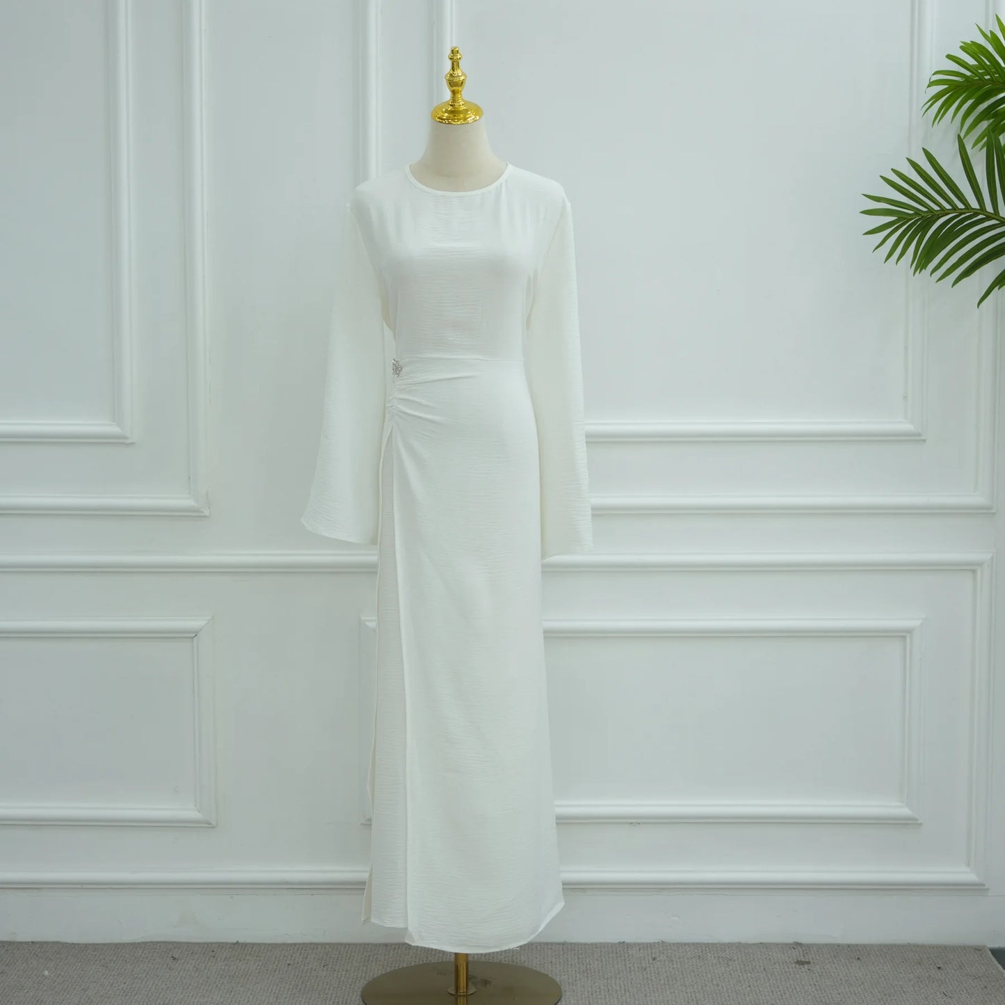 Muslim Long Robe Eid Abaya for Women Wrap Dresses Ramadan Morocco Dubai Luxury Kaftan Islam Saudi Vestidos Arab Jalabiya Abayas