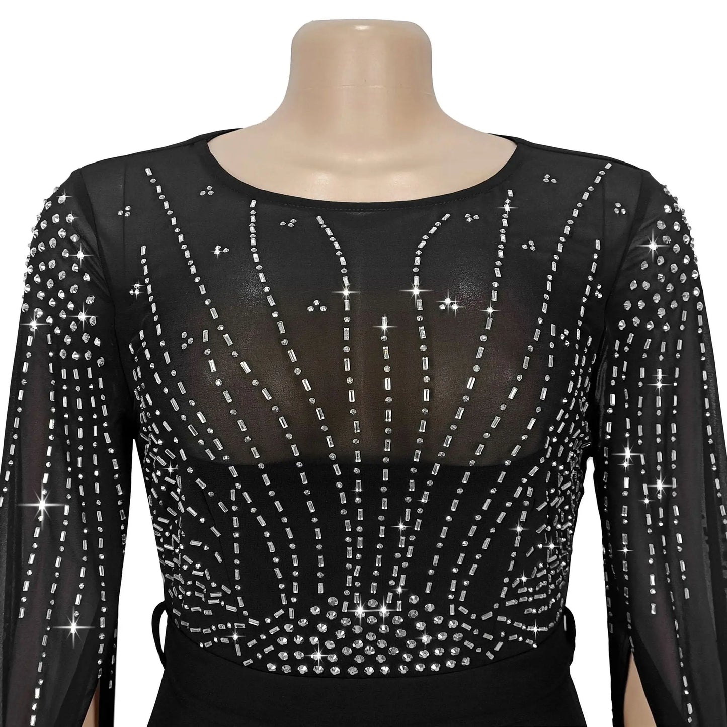 Muslim Full Dress Abayas Women Party Dresses Diamonds Lace Up Ramadan Morocco Dubai Kaftan Islam Vestidos Long Robe Jalabiya