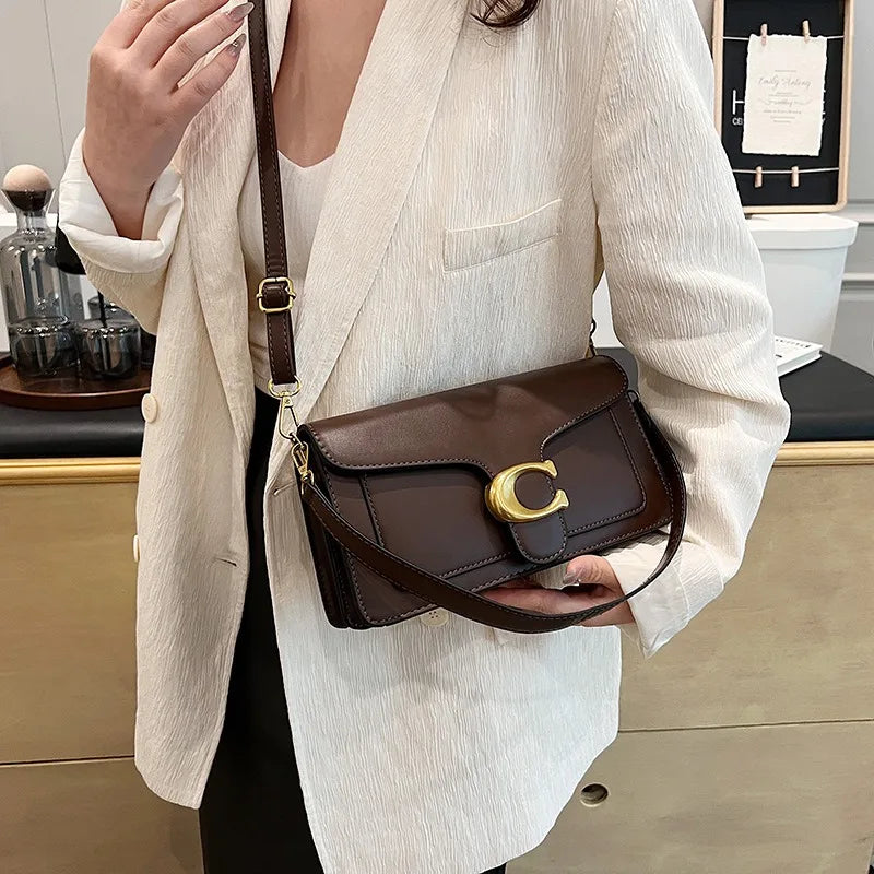 High-end Style Women's Bag 2026 New Fashion Retro Versatile Commute Best-selling Underarm Handbag Crossbody Bag for Women