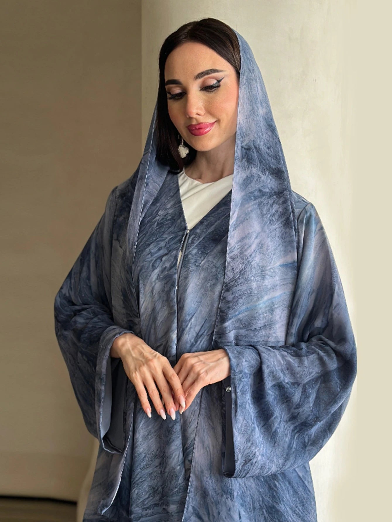 Eid Abaya for Women Print Cardigan Scarf Set Muslim Dresses Ramadan Morocco Dubai Jalabiya Kaftan Vestidos Arab Long Robe 2025