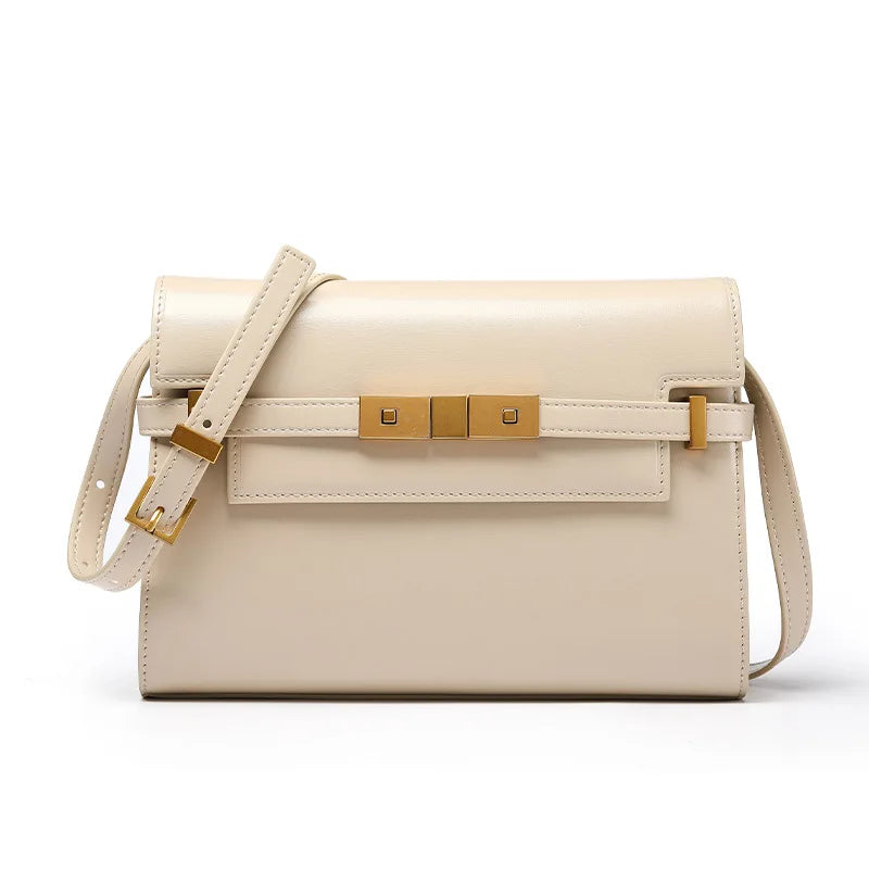 Retro High-End Feeling Manhattan Handbag Underarm Mailman Bag for Stylish Urban Living