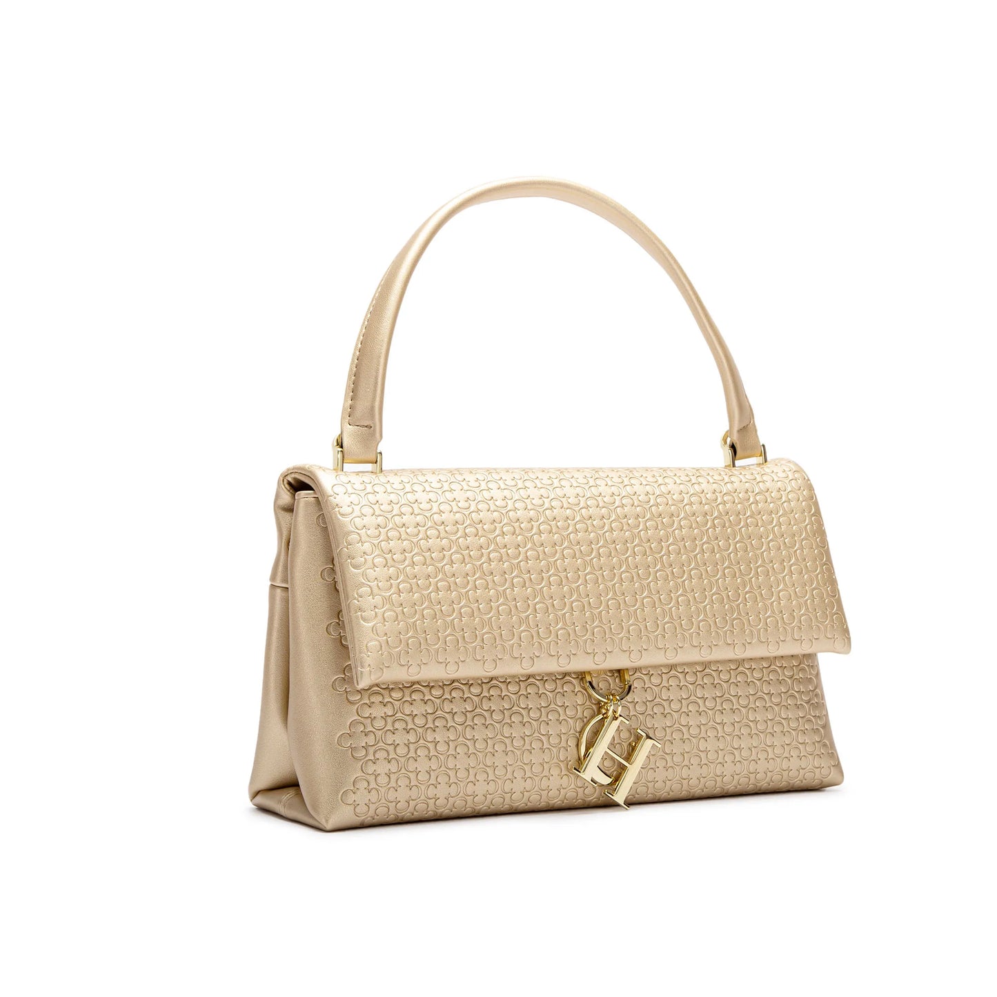 Unique Fashion Printed Women's Handbag Metal Accessories Solid Color Elegant Simplicity Women's Shoulder Bag