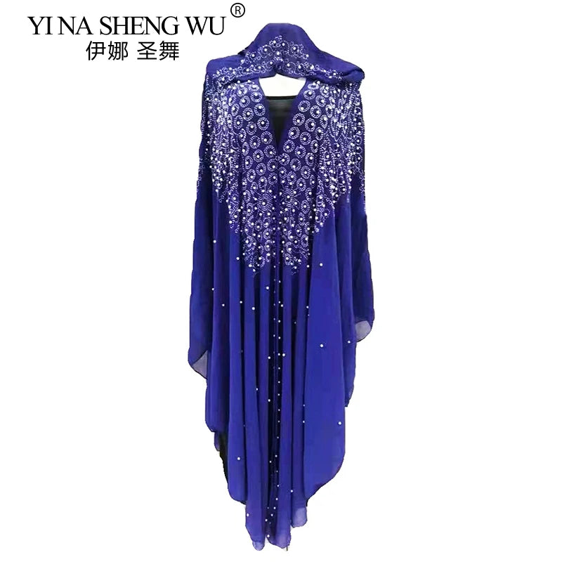 Belly Dance Costume for Women Belly Dance Khaleegy Khaligi Robe Dance Performance Clothes Oriental Muslim Daily Costumes Dress