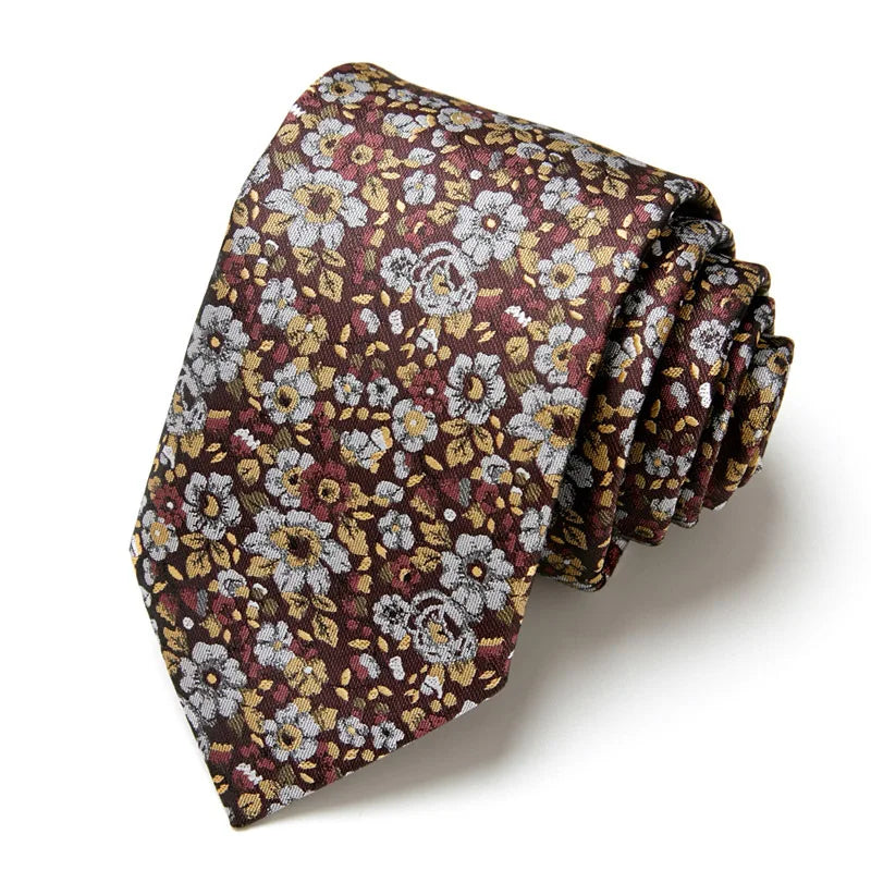 Ties For Men British Stripe Green Blue Floral Paisley Neckties Fit Daily Office Wedding Party Tuxedo Slim Ties Wholesale