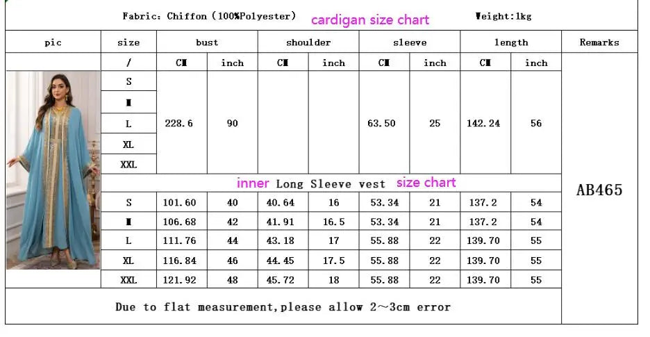 Eid Women Abaya Dress Muslim 2 Piece Set Cardigan with Inner Dress Lace-up Robe Caftan Robe Jalabiya Ramadan Morocco Kaftan 2025