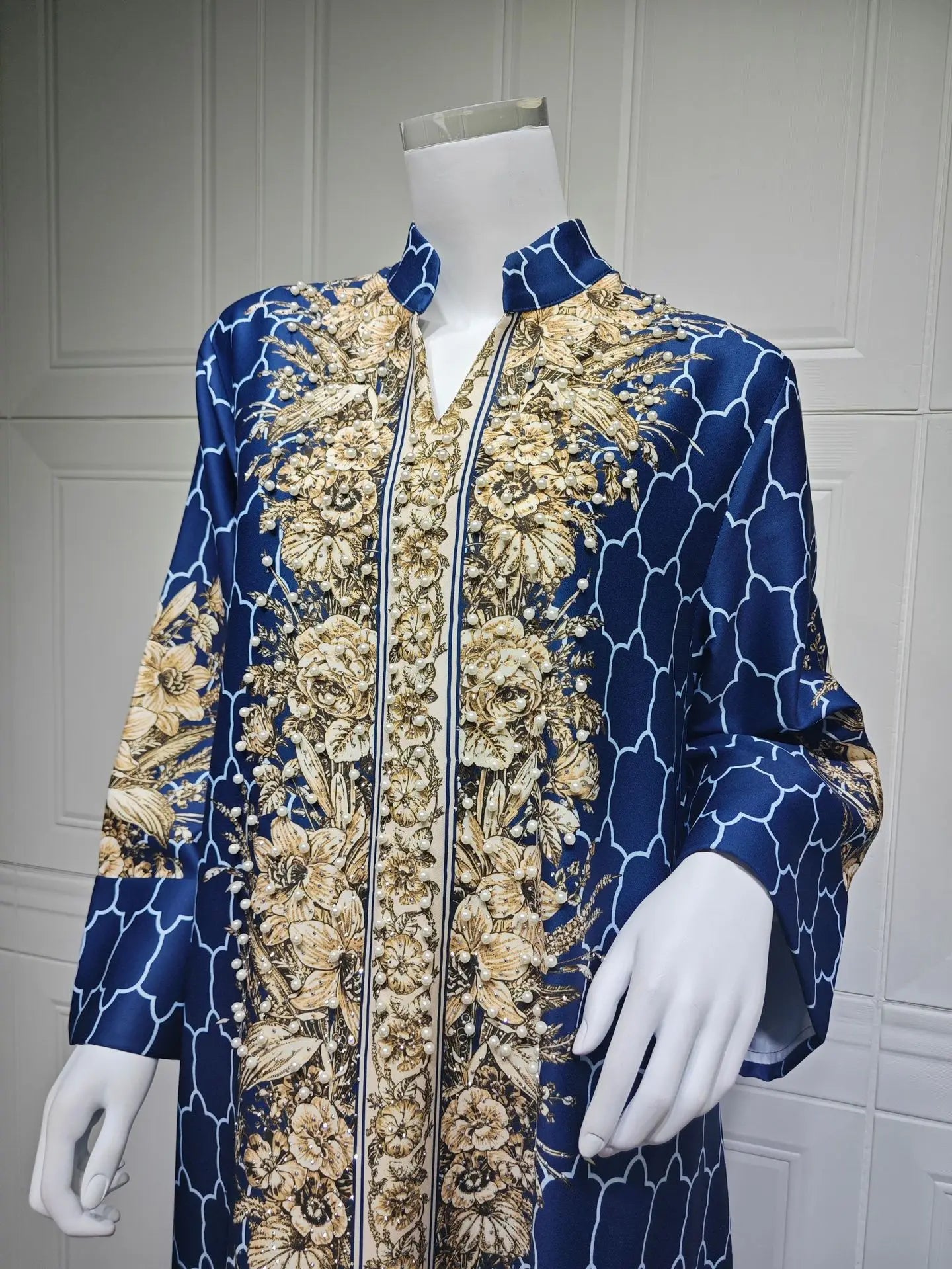 Muslim Dress Women Abaya Eid Diamond Party Dresses Arab Long Robe Print Abayas Dubai Morocco Kaftan Islam Jalabiya Vestidos 2026