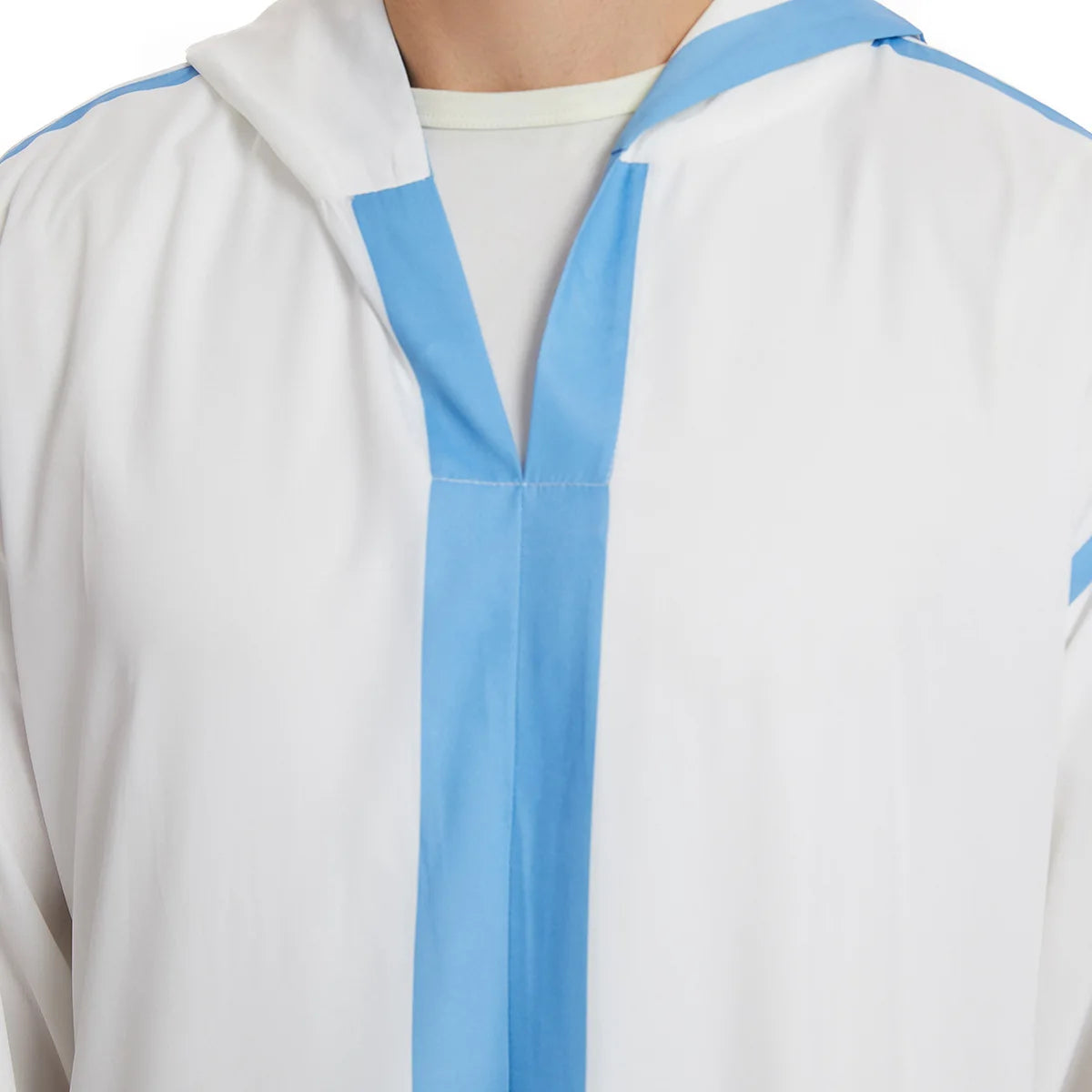 Muslim Men Hooded Robe Dishdasha Modest Islamic Dubai Saudi Prayer Abaya Kaftan Eid Ramadan Morocco Jubba Arab Thobe Abayas