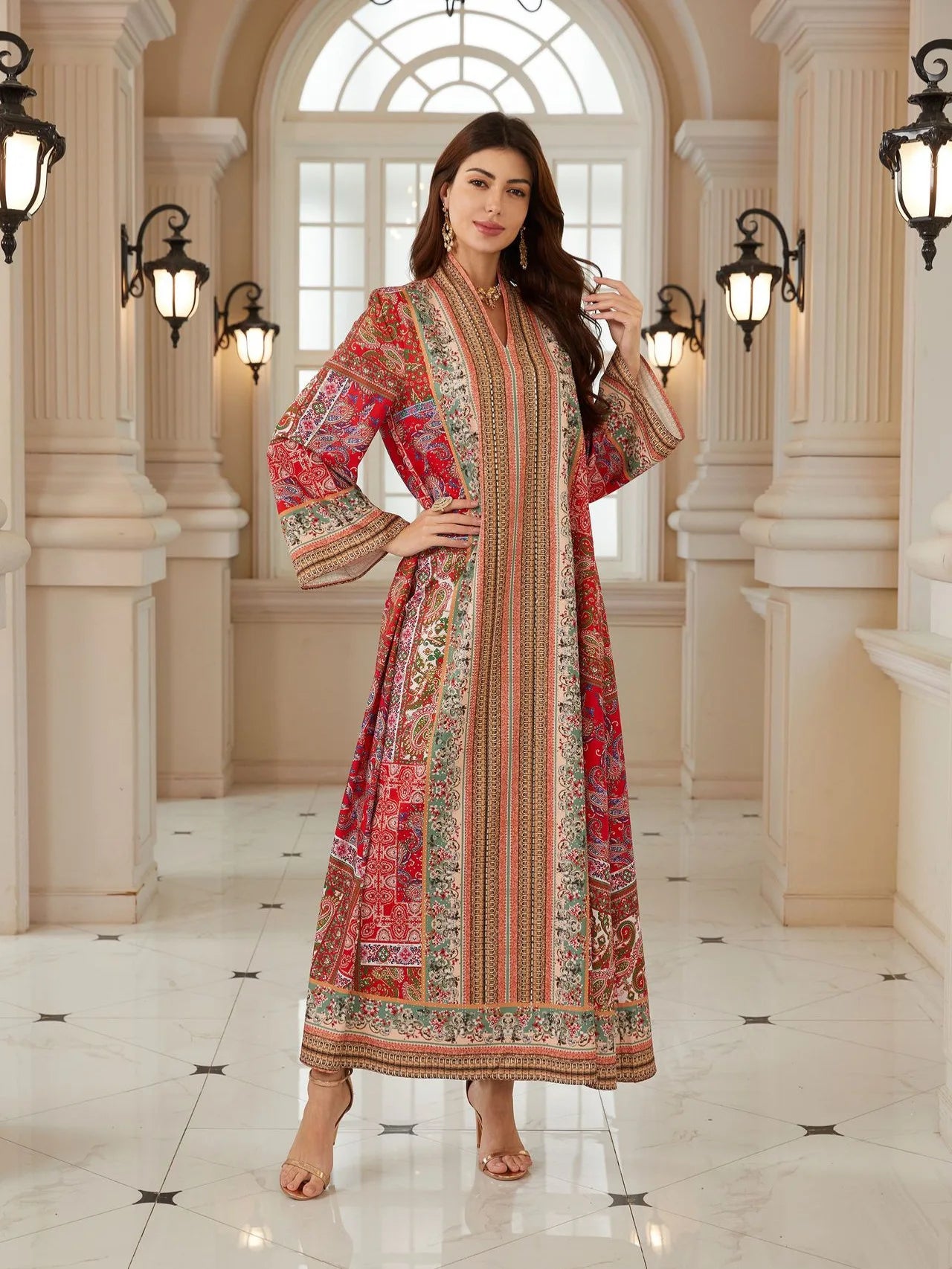 Luxurious Abaya Embroidered Floral Pullover Abaya Conservative Long Sleeve Abaya Designer Dubai Embroidered Galabiyat