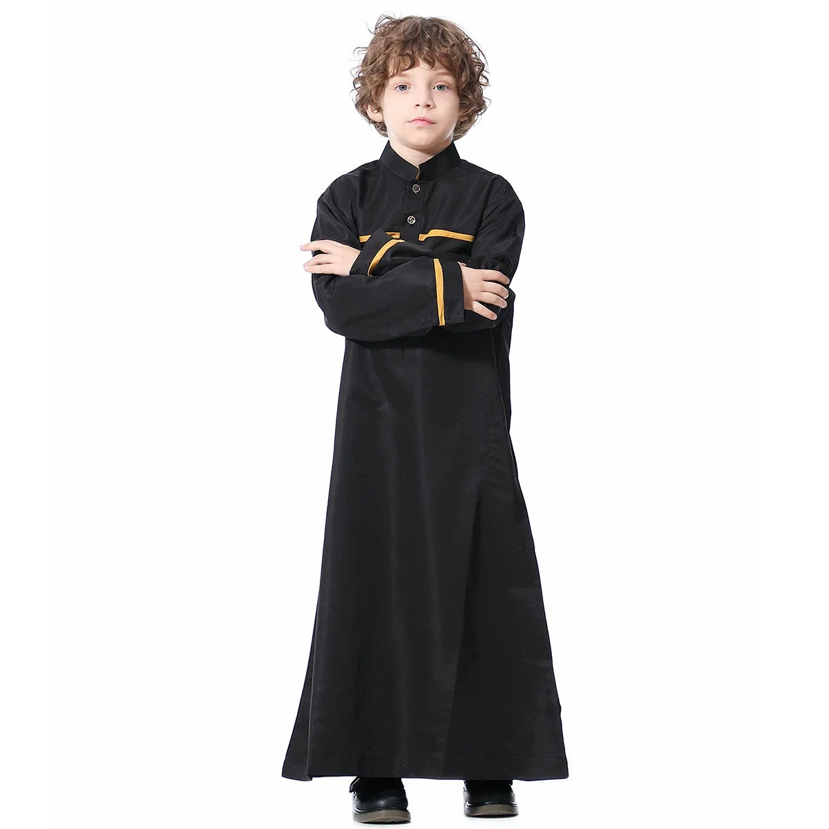 Abaya Dubai Long Robe Boys Jilbab Khimar Turkey Ramadan Muslim Clothes Kaftan Moroccan Islam Hijab Abayas Arab Islamic Clothing