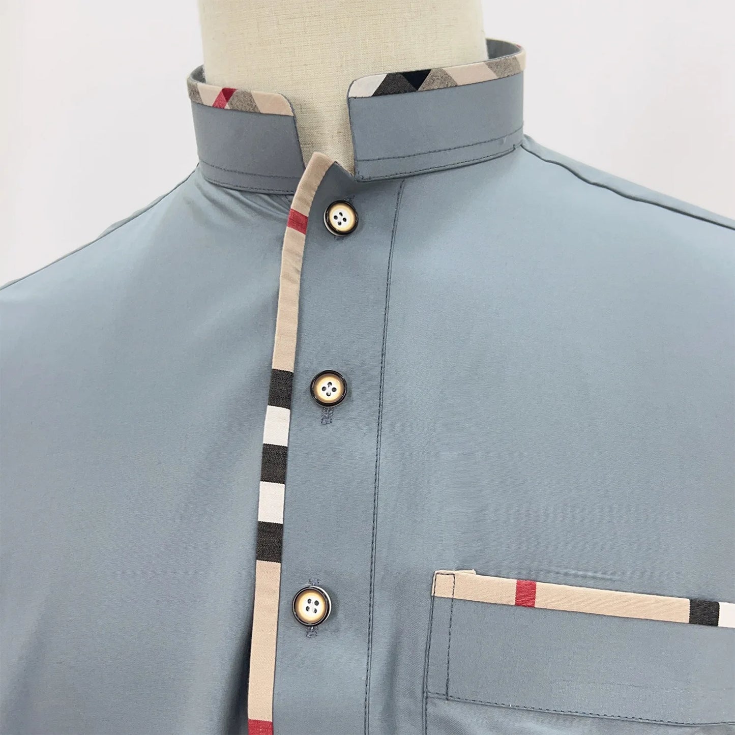 Eid Ramadan Jubba Thobe Muslim Dress for Men Long Robe Dubai Abaya Turkey Kaftan Islam Clothing Daffah Dishdasha Djellaba Prayer