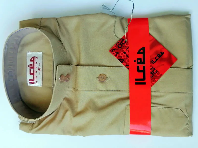 one cap for free Plain Thobe for Children (suit 95cm~155cm tall ) Jubba Soft Thawb Islamic Clothing Boy Robe