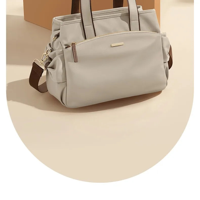 Golf Handbag for Women, Large Capacity, Crossbody Bag, Fashionable Canvas Bag, Middle-aged Mother Bag, The multifunctional bag