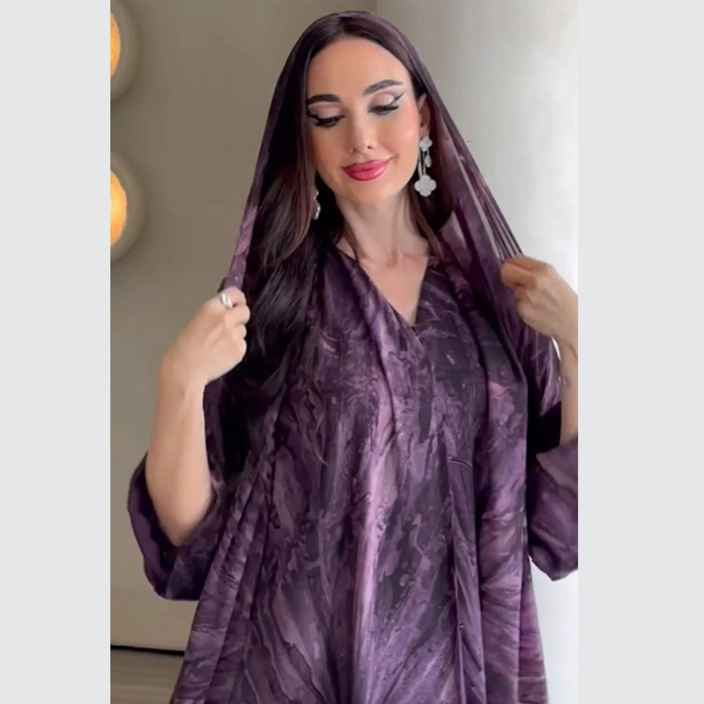 Eid Abaya for Women Print Cardigan Scarf Set Muslim Dresses Ramadan Morocco Dubai Jalabiya Kaftan Vestidos Arab Long Robe 2025