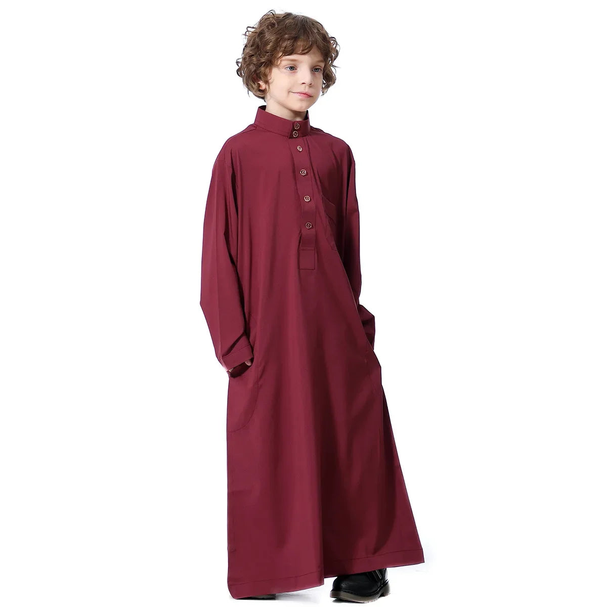 Abaya Dubai Long Robe Boys Jilbab Khimar Turkey Ramadan Muslim Clothes Kaftan Moroccan Islam Hijab Abayas Arab Islamic Clothing